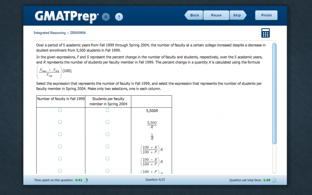 GMAT Prep Test 2: Incomplete Question? : r/GMAT