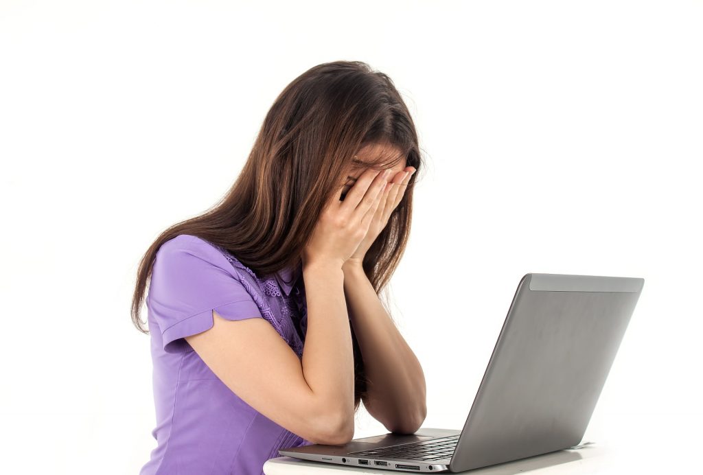 Staring at a computer for a long time can be stressful on the eyes—and the shoulders!