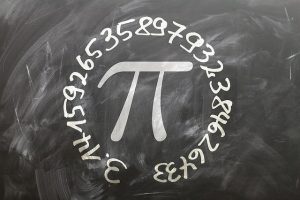 Pi is an example of a recurring decimal, as it has no end.