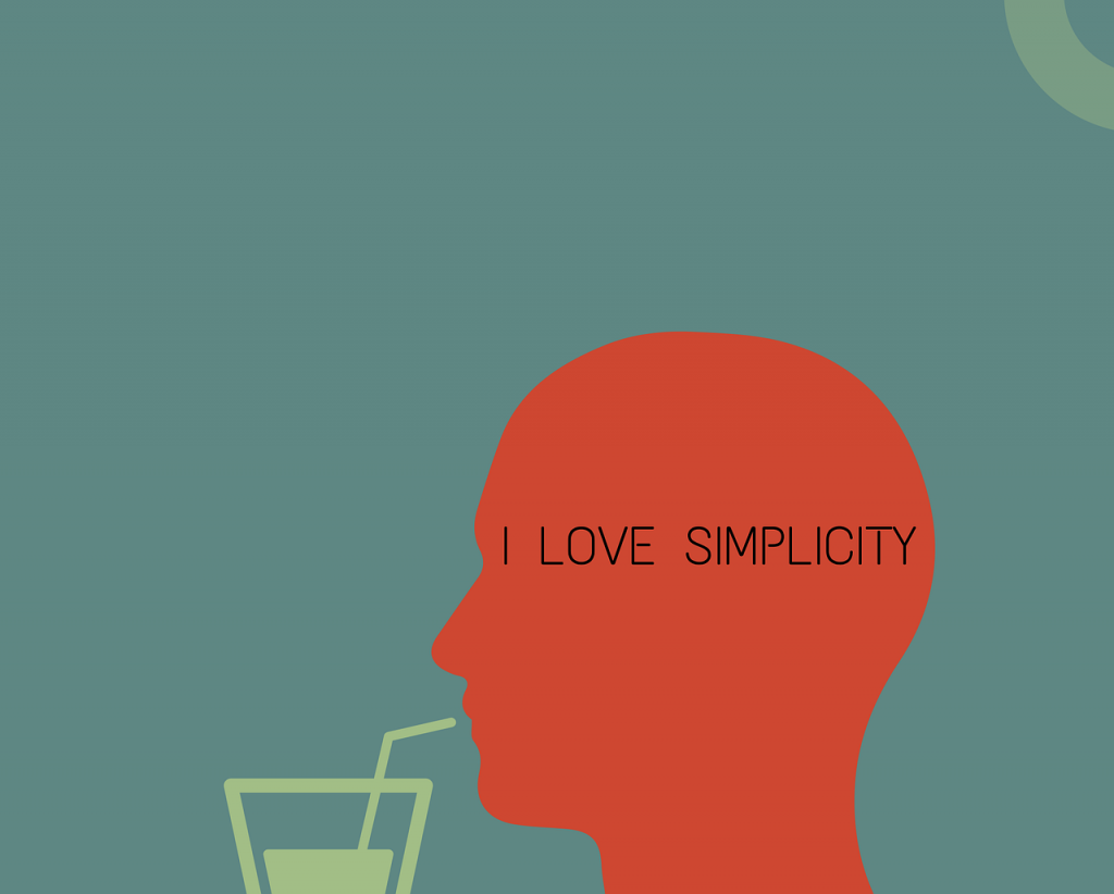 The brain loves simplicity!