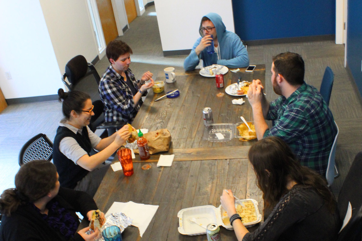 PrepScholar team lunch