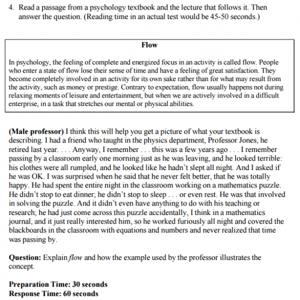 Integrated Speaking TOEFL Study Guide Practice and Tips • PrepScholar