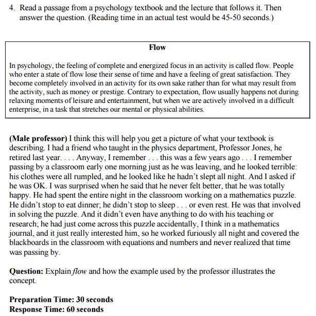 toefl sample conversations Tips TOEFL and Guide: Speaking Integrated Practice Study toefl sample conversations Tips TOEFL and Guide: Speaking Integrated Practice Study