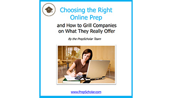 Book Cover Choosing the Right Online Prep
